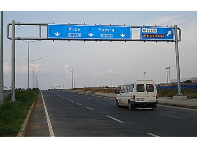 Otoyol Baş Üstü Trafik Bilgi Levhaları - 2