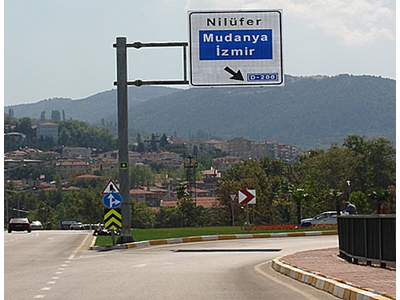 Otoyol Baş Üstü Trafik Bilgi Levhaları - 4