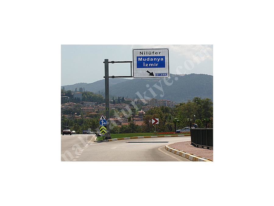 Otoyol Baş Üstü Trafik Bilgi Levhaları