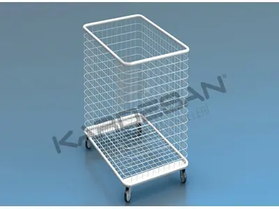 K87 Hasır Tel Sepet