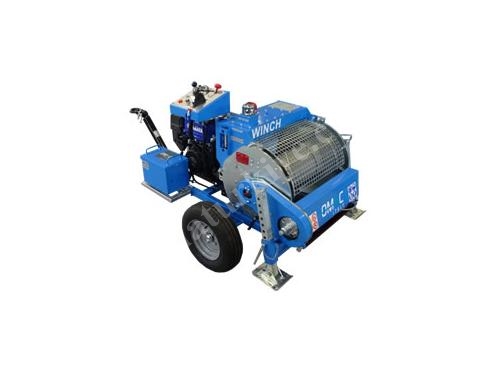 8 Ton Capacity Cable Pulling Machine