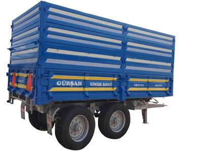 12 Ton Çift Dingil Damperli Römork - 3