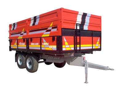 12 Ton Çift Dingil Damperli Römork - 2