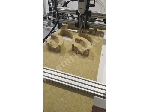 3D Taş Yünü Freze Kesim Makinası