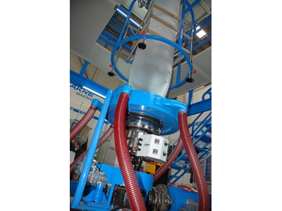 130 Kg/Saat Kapasiteli Plastik Extruder Ldpe Film Makinası - 5