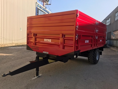Remorque freinée et basculante Ertaş 6 tonnes - 2