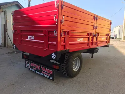 Ertaş 6 Tonnen Brems-Kipp-Anhänger