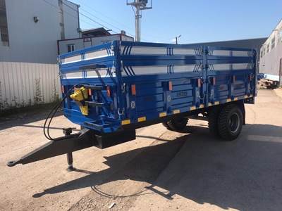 Remorque freinée et basculante Ertaş 6 tonnes - 5