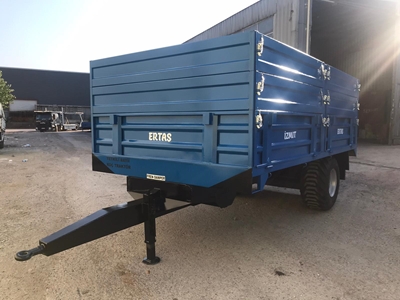 Remorque freinée et basculante Ertaş 6 tonnes - 3