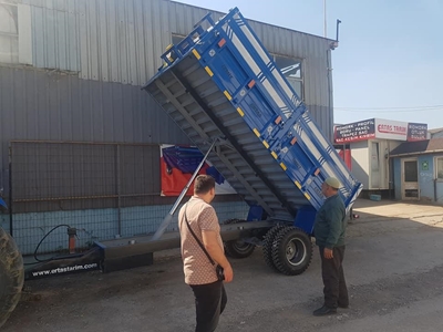 Remorque freinée et basculante Ertaş 6 tonnes - 6