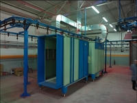 3 Filter Electrostatic Paint Booth - 9