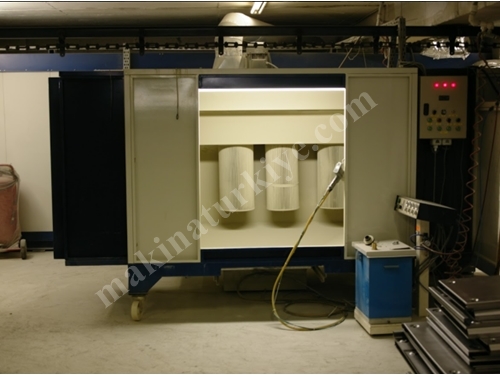 4 Filtered Electrostatic Paint Booth