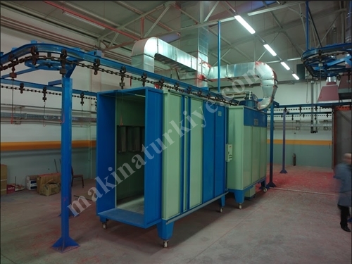 5 Filter Electrostatic Paint Booth