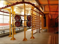 Four de cuisson électrostatique en tunnel pour Lpg/Lng de 800x2300x8000 mm