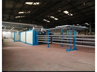 800x2300x8000 mm Diesel Tunnel Type Electrostatic Paint Oven - 7