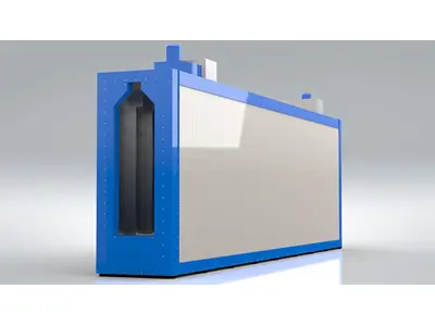 800X2300x9000 Mm Lpg/Lng Tunnel Type Electrostatic Paint Oven
