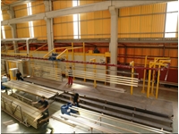 Four de peinture électrostatique en tunnel gaz LPG/LNG de 800X2300x12000 mm - 6