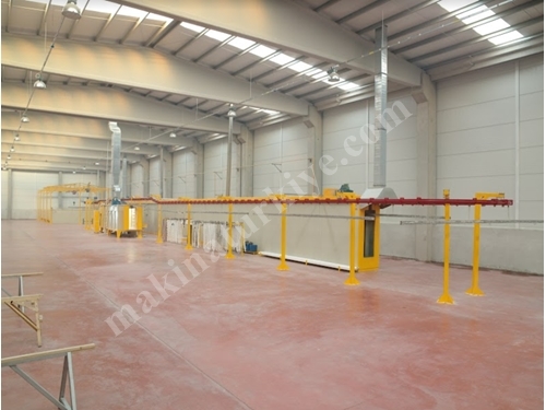 800X2300x12000 Mm Lpg/Lng Tunnel Type Electrostatic Paint Oven
