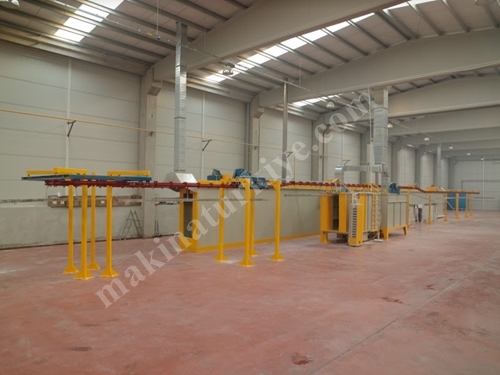 800X2300x36000 Mm Lpg/Lng Tunnel Type Electrostatic Paint Oven