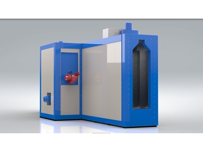 800X2300x32000 Mm Motorin/Diesel Tunnel Type Electrostatic Paint Oven - 2