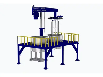 2500 Lt Plattform-Mischmaschine für Farbe