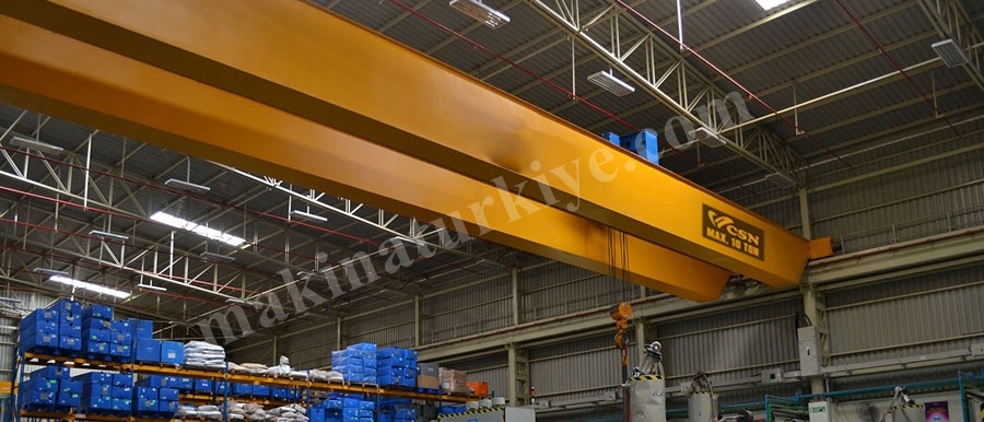 10 Ton Kapasiteli Gezer Köprü Vinç