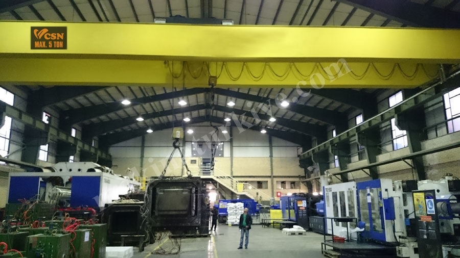 5 Ton Kapasiteli Gezer Köprü Vinç