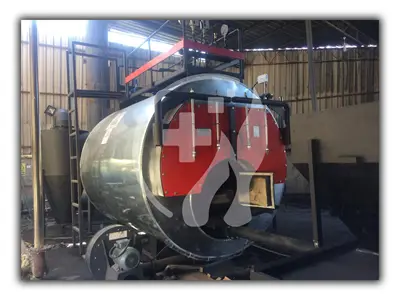 Solid Fuel Automatic Stoker Steam Boiler with 500 Kcal/h Capacity