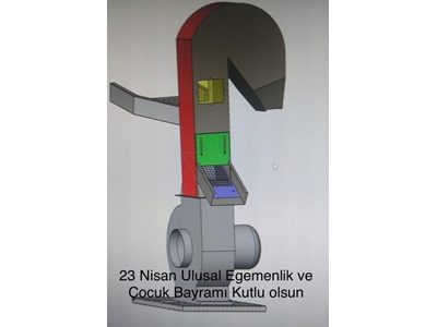 1500 Kg/Saat Ceviz Çürük Kırık Ayırma Makinası