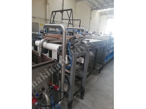 450 Kg/Hour Continuous Cylinder Chocolate Dropping Machine