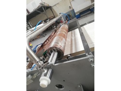 450 Kg/Hour Continuous Cylinder Chocolate Dropping Machine