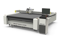 DG Model Sinajet (Plotter) Otomatik Beslemeli Karton Kutu Etiket Kesim Makinesi