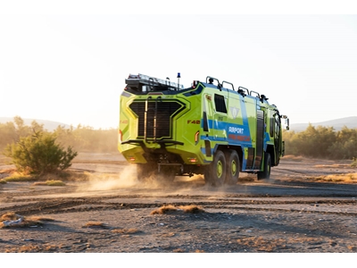 710-770 HP Motor Güçlü 6x6 Havaalanı İtfaiye Aracı - 1