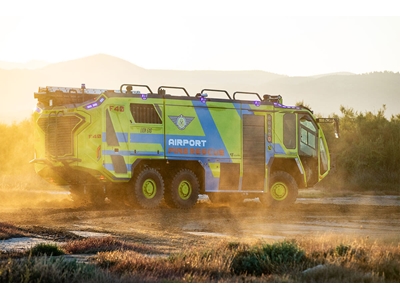 710-770 HP Motor Güçlü 6x6 Havaalanı İtfaiye Aracı - 2