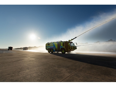 710-770 HP Motor Güçlü 6x6 Havaalanı İtfaiye Aracı - 3