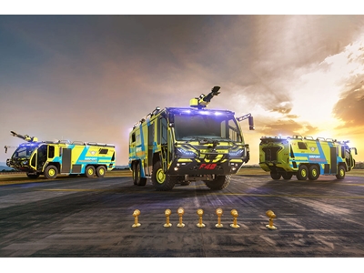 710-770 HP Motor Güçlü 6x6 Havaalanı İtfaiye Aracı - 5