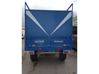 Site Type Damperless Trailer with 3 Ton Tanker Inside - 16