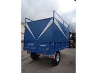 Site Type Damperless Trailer with 3 Ton Tanker Inside - 14
