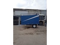 Site Type Damperless Trailer with 3 Ton Tanker Inside - 9