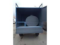 Site Type Damperless Trailer with 3 Ton Tanker Inside - 1