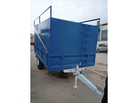 Site Type Damperless Trailer with 3 Ton Tanker Inside - 12