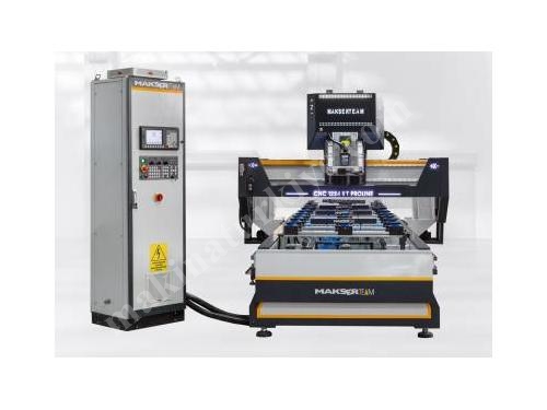 1200x2300x350 mm 2 Adet İşleme Alanlı Ahşap Cnc Router