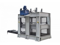 1000x2000 mm 20 Kapı Standart Tablalı Soğuk Press Makinesi - 5
