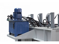 1000x2000 mm 20 Kapı Standart Tablalı Soğuk Press Makinesi - 9