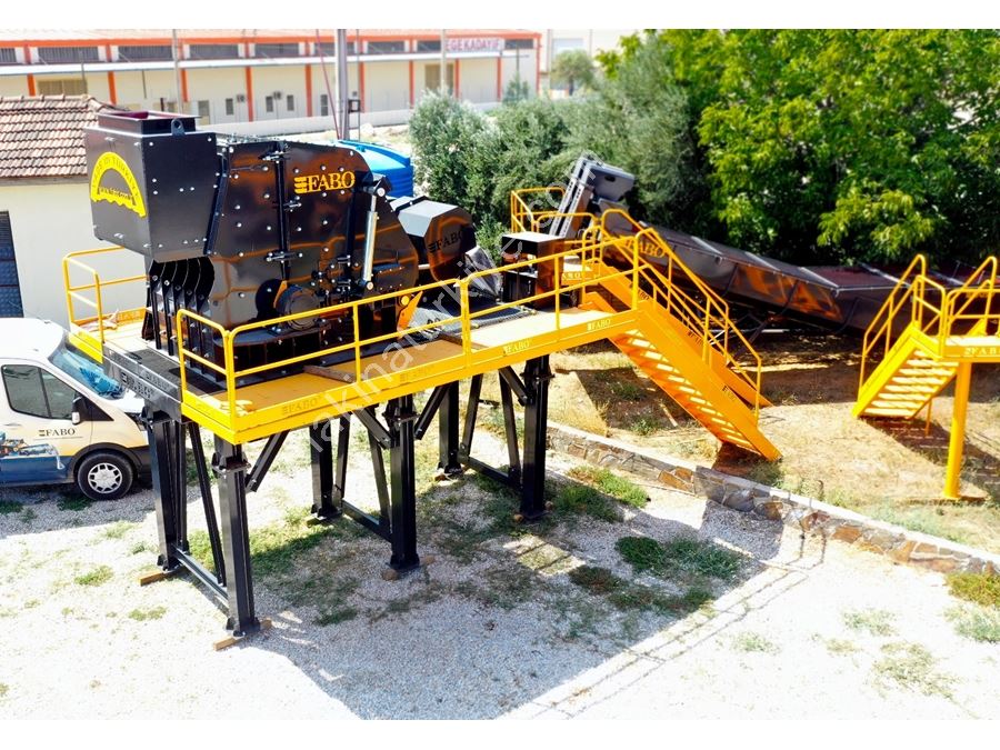 170-250 Тонн / Час Вторичный Ударный Дробитель