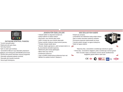 Générateur diesel insonorisé de 22 kW - 1