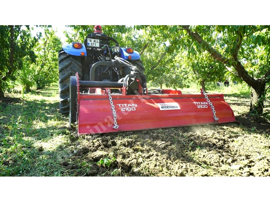 Titan 210 cm 48 Bıçaklı Hidrolik Kaydırmalı Rotovatör