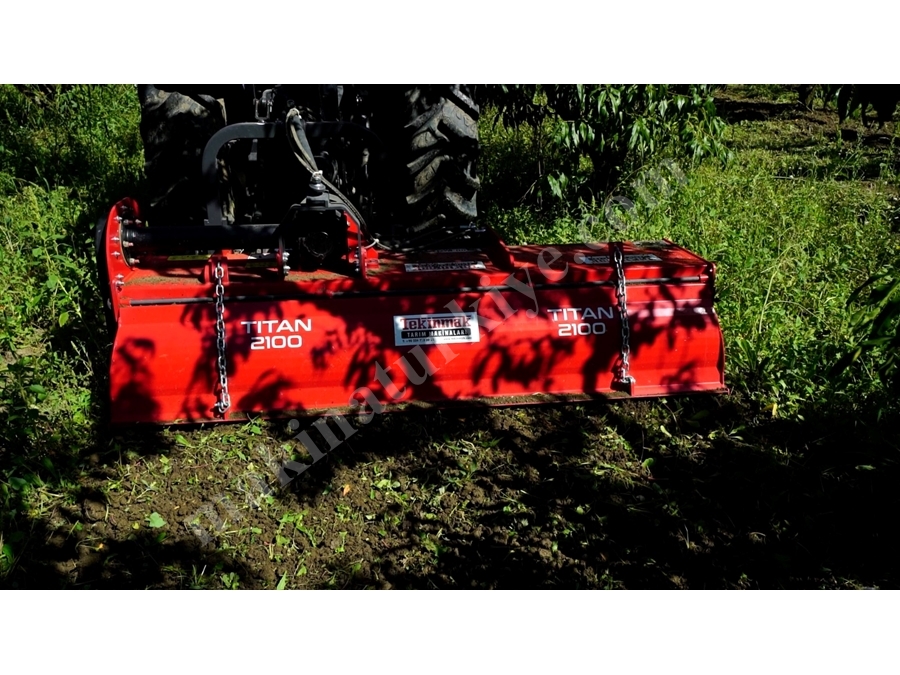 Titan 210 cm 48 Bıçaklı Hidrolik Kaydırmalı Rotovatör