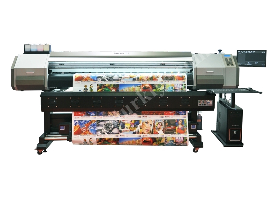 1.80 Mt Baskı Genişliğinde Profesyonel Ekosolvent Baskı Makinesi