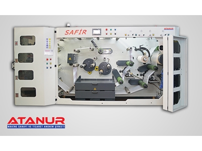 4 Farben 32 cm Klebeband Flexo Druckmaschine - 4